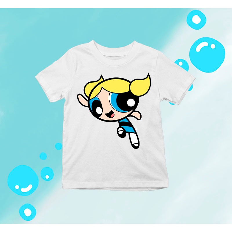 Camiseta Lindinha Meninas Super Poderosas Desenho Algodão Unissex