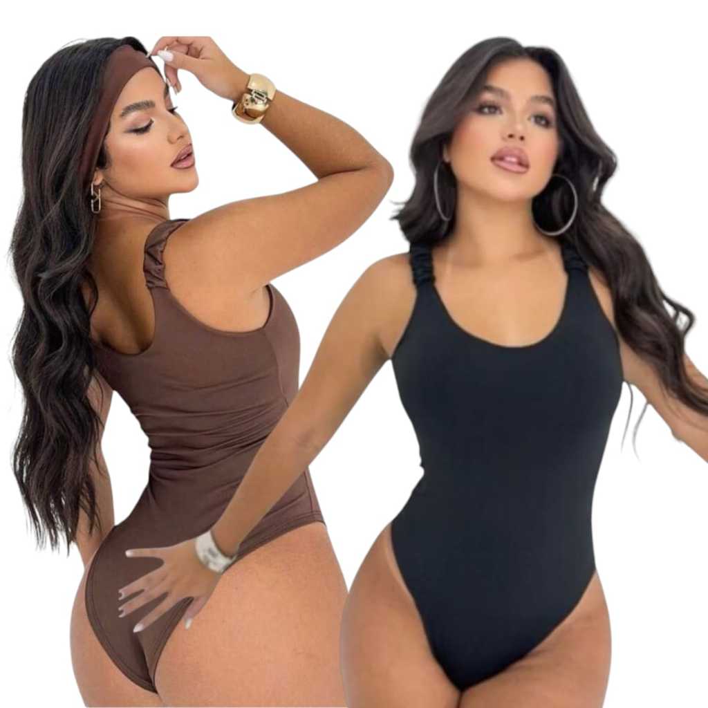 Body Maiô feminino Com Bojo Modelador Bori Regata Suplex em Oferta na Shopee