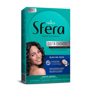 Kit Alisante Sfera Nazca Óleo de Coco - Solta Cachos e Alinha os Fios com Hidratação em Oferta na Shopee