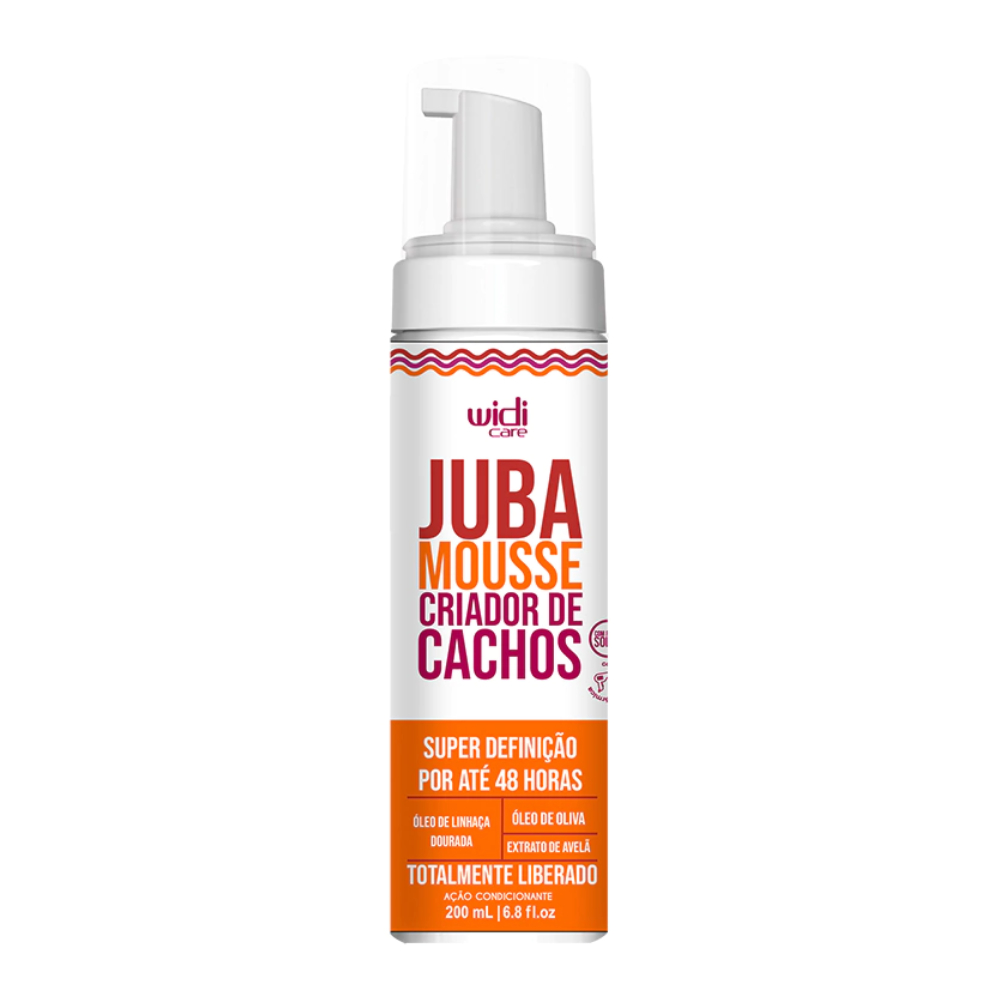 Mousse Widi Care Juba 180ml - Modelador Criador de Cachos com Volume e Definição