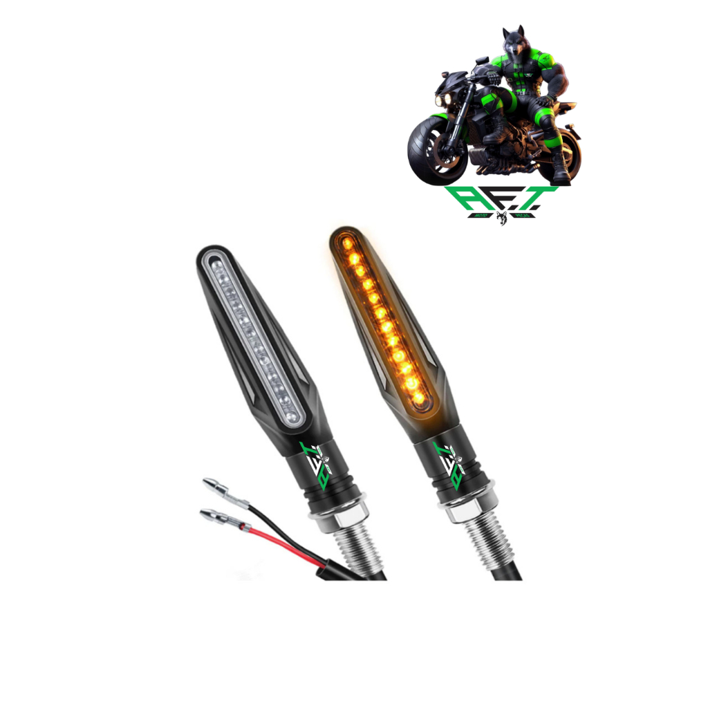 Pisca Palito Seta Moto Universal LED Sequencial Esportivo Slim HONDA/YAMAHA TODAS PARAFUSOS em Oferta na Shopee