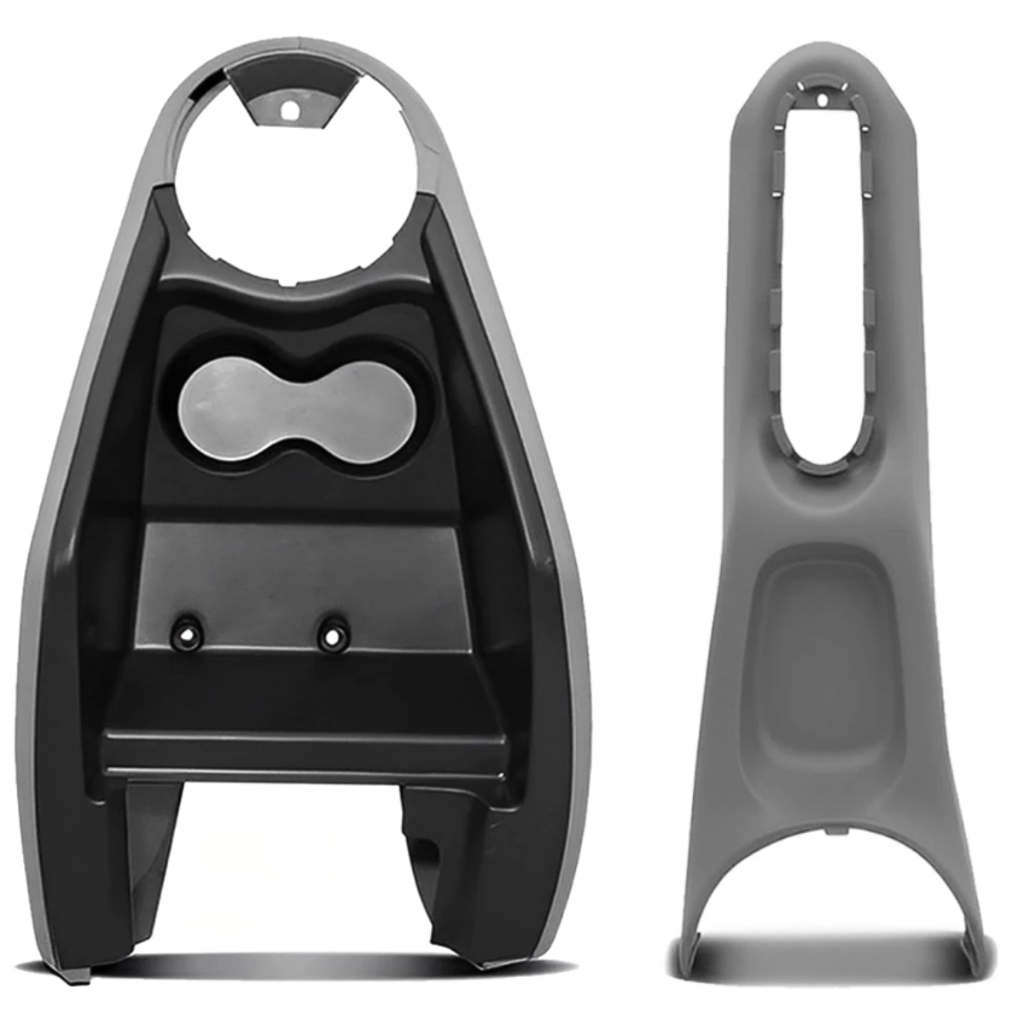 Console Central Prolongador Porta Copo Gol Saveiro Parati G3 99 2000 2001 2002 2003 2004 2005 Cinza