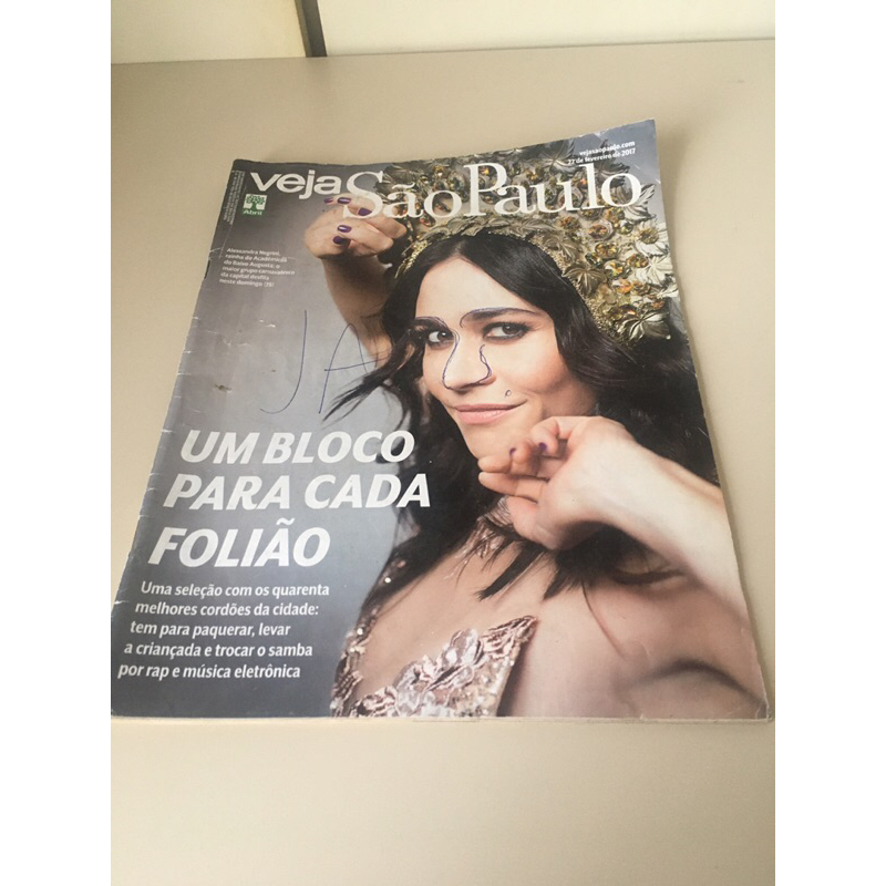 Revista Veja São Paulo - Alessandra negrini