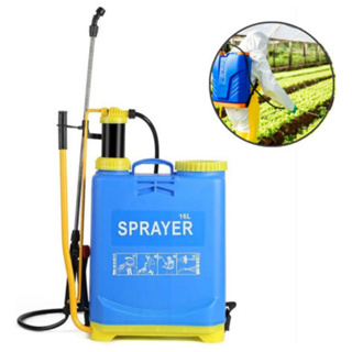 Pulverizador Manual Mochila Alavanca Alça Costal Borrifador Aplicador de Fluidos e Venenos Azul 16l em Oferta na Shopee