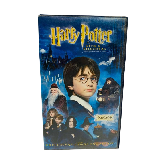 Vhs Harry Potter E A Pedra Filosofal Dublado