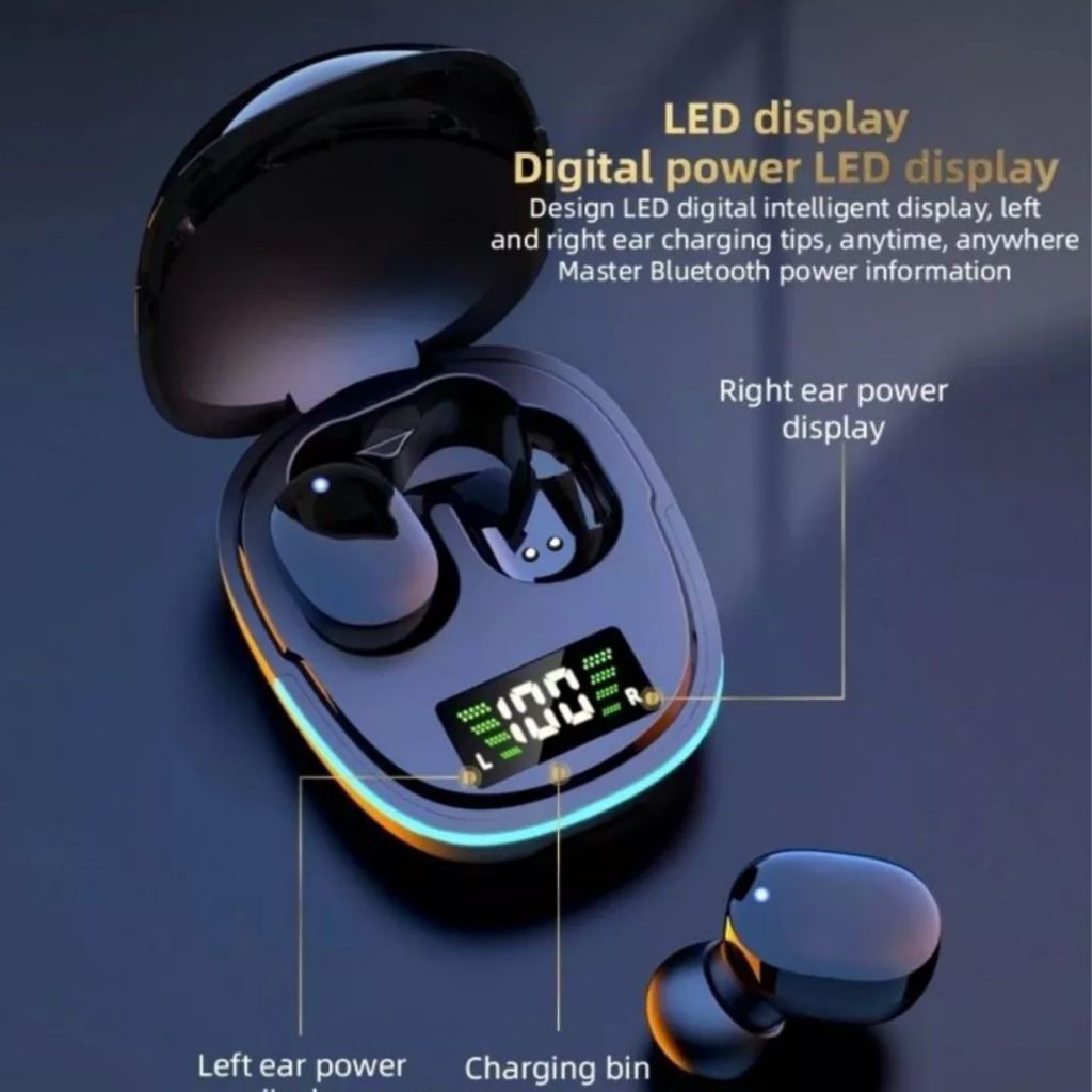 Fone De Ouvido Gaming G9S Sem Fio Bluetooth Com Cancelamento De Ruído À prova d'água Som estéreo HiFi Com microfone em Oferta na Shopee