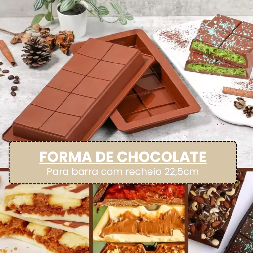 Barra de Chocolate Recheada: Onde Comprar | BuscaProdutos