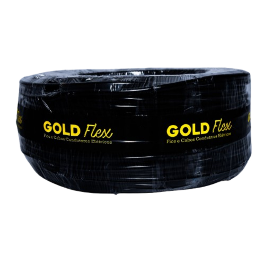 Rolo De Fio Cabo PP 3X1,50 MM 50/100 Metros Fio PP 3 Vias