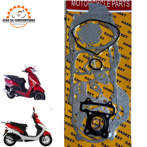 Kit Juntas Scooter Jonny Scooter Bull Spirit 50 cc Shineray Retrô