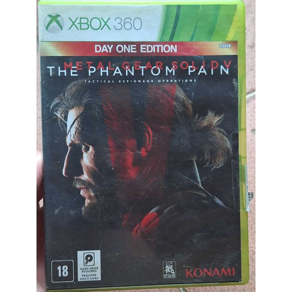 Metal Gear Solid V The Phantom Pain Xbox 360 Original fisico