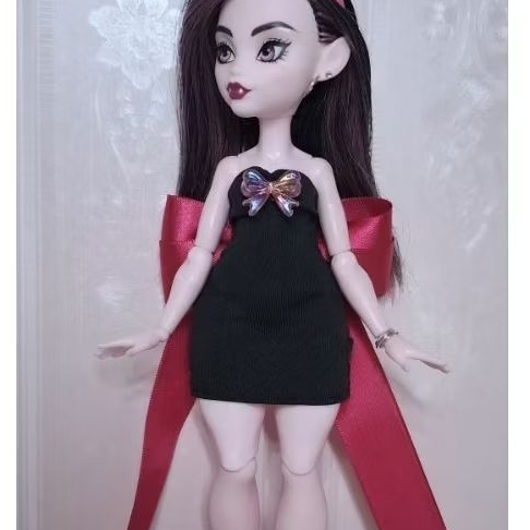 Boneca Monster High Draculaura Vestido para boneca Vestido Draculaura Vestido Monster High