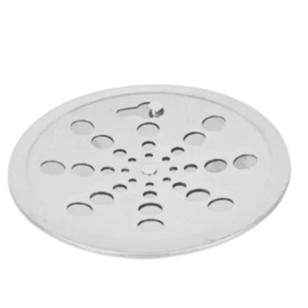 Ralo Grelha Inox Quadrado 10x10 com Fecho para Banheiro e Área Gourmet