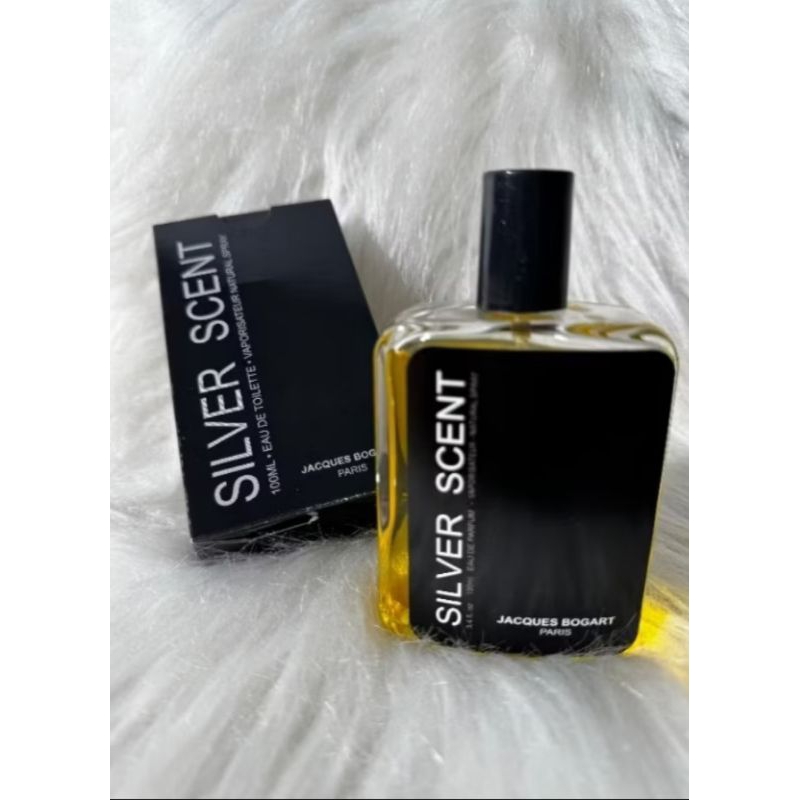 Perfume Masculino 100 ML Base de Óleo Silver Scent Embalagem de vidro
