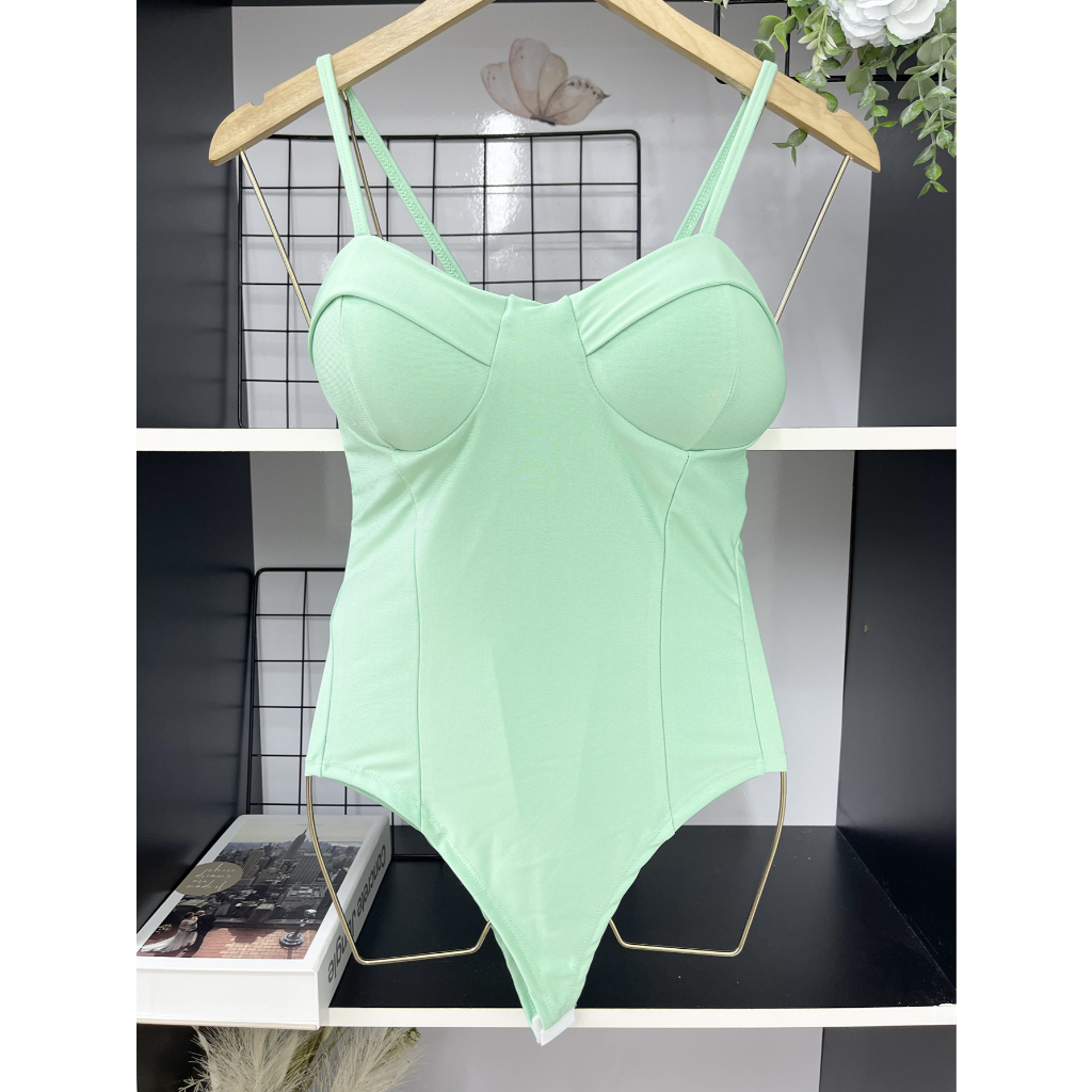 AZALEA Body feminina com bojo de suplex 104