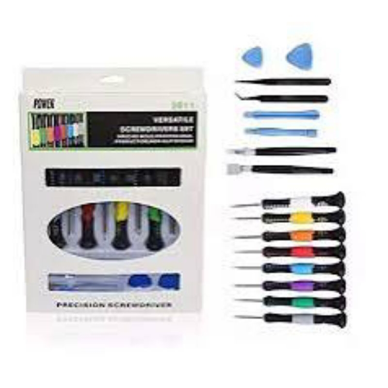 Kit Jogo Chave Estojo Precisão Celular 16 power 2811 Peças para conserto celular