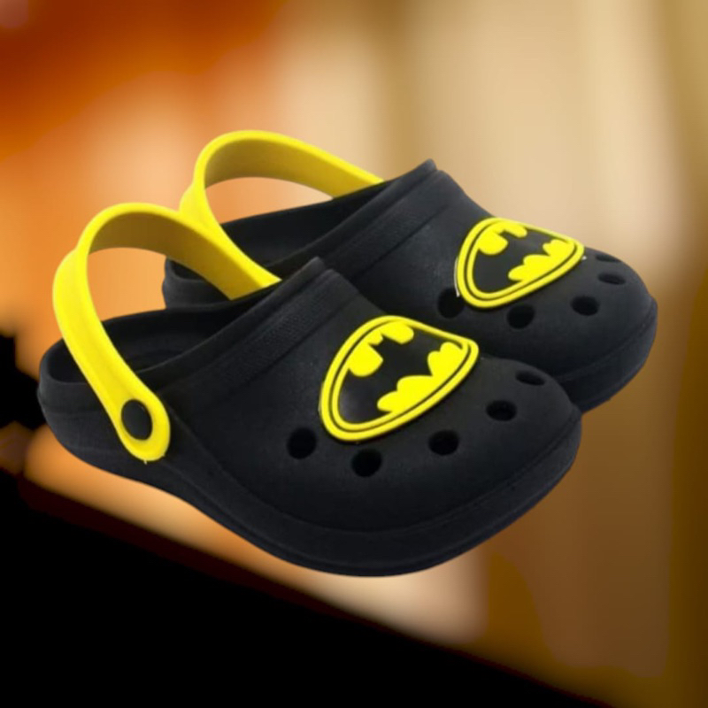 Sandália Infantil Masculino Babuche Para Menino Papete Batman Confortável em Oferta na Shopee