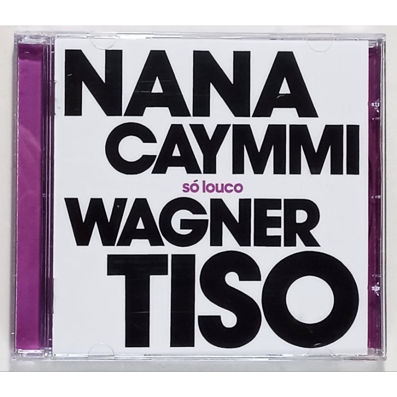 CD Nana Caymmi & Wagner Tiso - Só Louco (original)