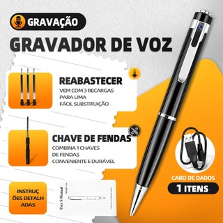 Câmera dvr caneta mini câmera 1080p gravador de vídeo digital dv gravador de voz portátil