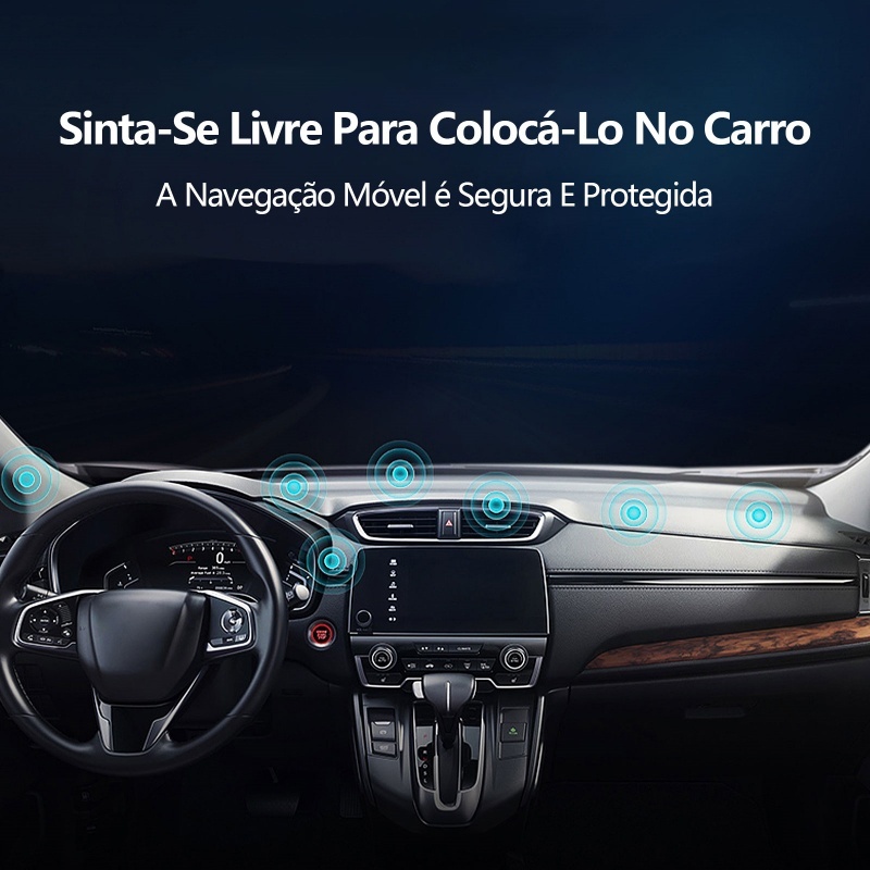 Suporte Celular Magnético Imã Automotivo Veicular Carro 360°