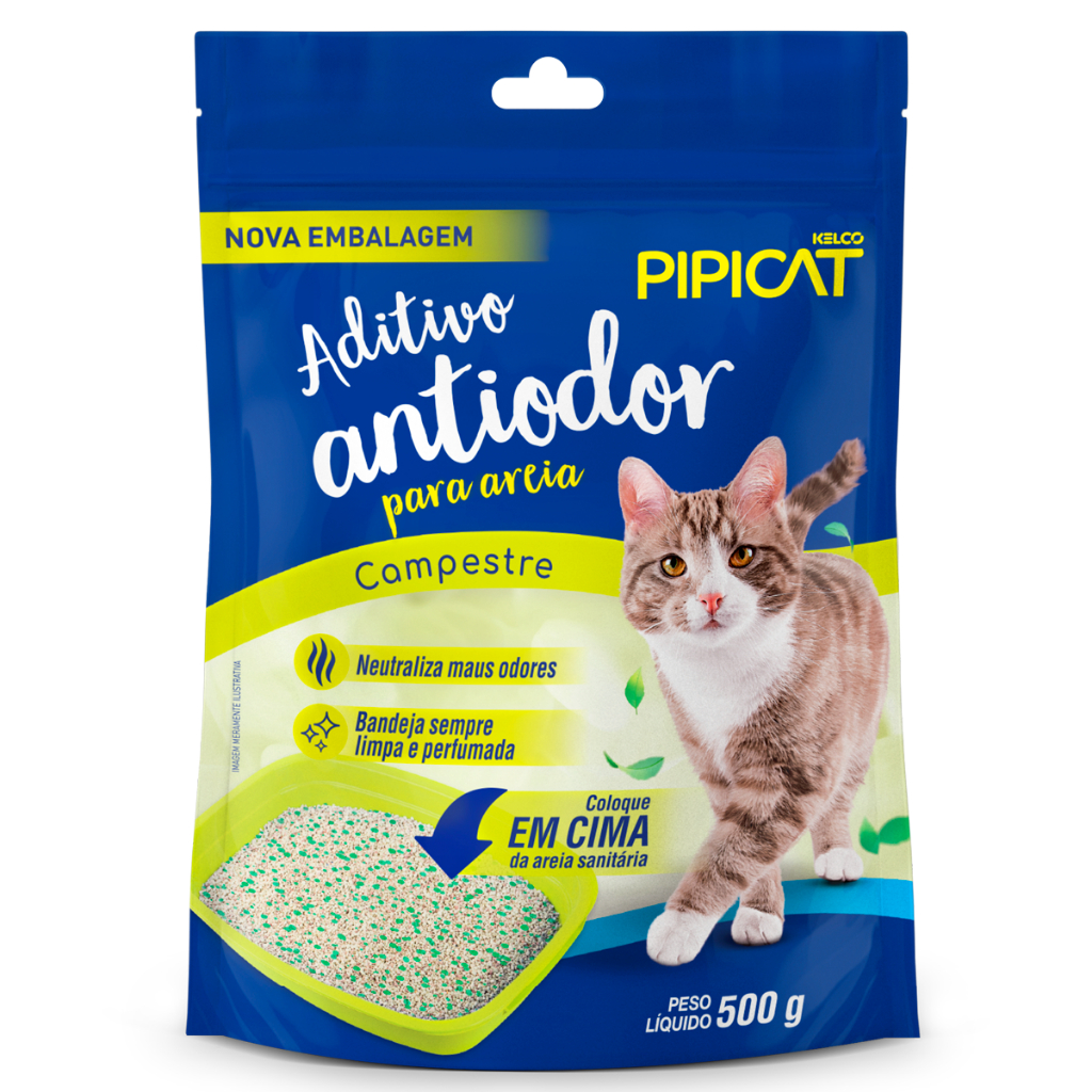 Aditivo Antiodor para areia Pipicat Campestre 500g
