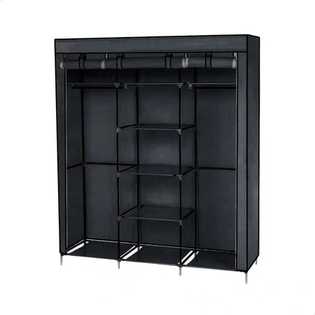 Guarda Roupa Dobrável Armario Para Organizar Roupa com Ziper Armário