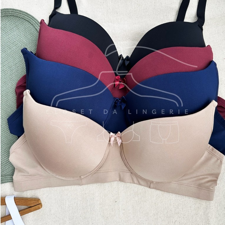 Kit 2 Sutias Reforçados Plus Size com Alças Largas e Bojo Grande Conforto Basico Dia a Dia Lingerie