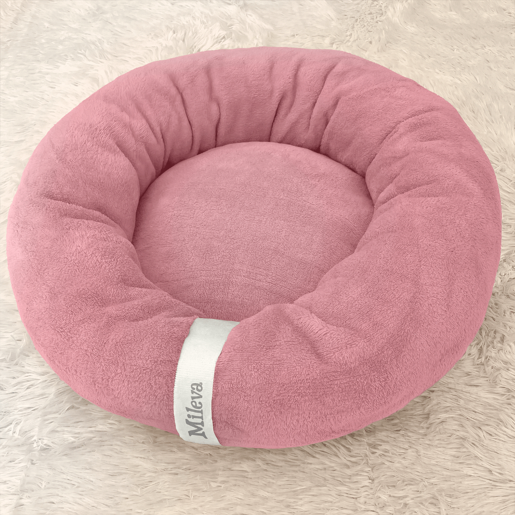 Cama Ninho Nuvem Soft Gato e Cachorro 50cm Mileva - Rose em Oferta na Shopee