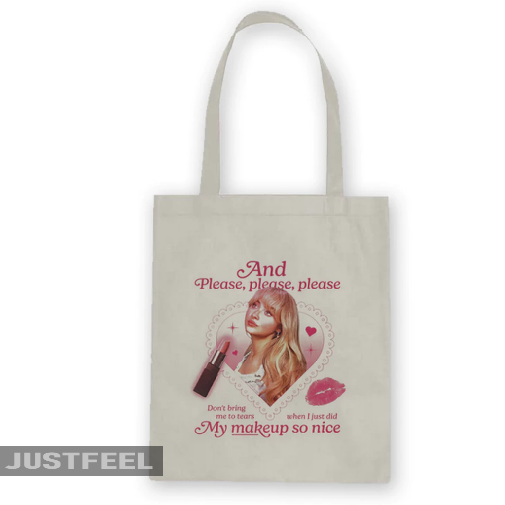 Bolsa Sacola Ecobag Please Please Please Sabrina Carpenter em Oferta na Shopee