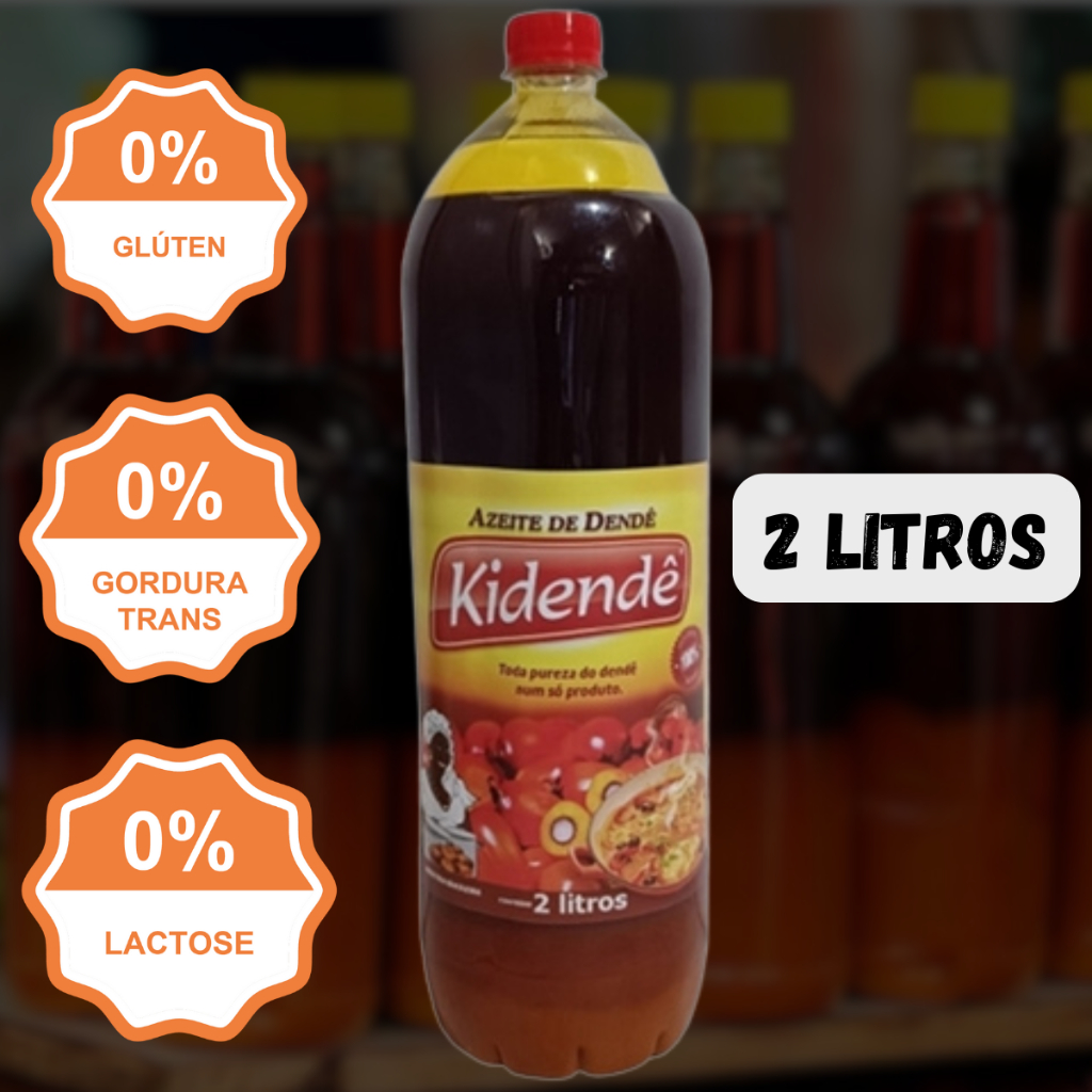 Azeite De Dendê Kidende Original 2 LITROS em Oferta na Shopee