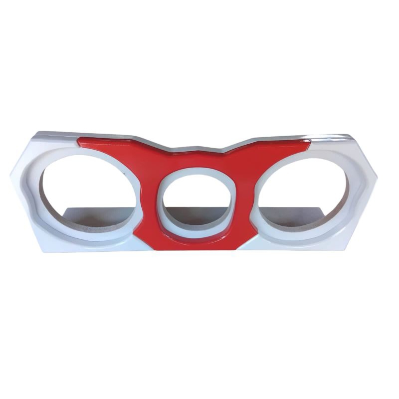 Régua corneteira 2x1 para 2 corneta jarrinho 1125 ou jarrao 1450 e 1 Tweeter com moldura pintura automotiva. em Oferta na Shopee