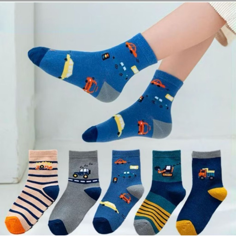 Meias Infantil masculino kit 3 a 24 pares Lançamento Promoção Estampada Meia Menino Bebê Criança masculino