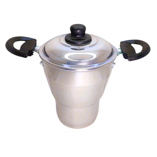Cuscuzeiro Individual De Alumínio N°10 Polido Cozimento a Vapor, Cuscuz Pequena ( PORÇÃO ÚNICA ) em Oferta na Shopee
