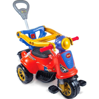Triciclo Avespa Spider Carrinho De Passeio Infantil Motoquinha Buzina, Pedal Haste  - Maral em Oferta na Shopee