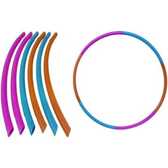 Bambolê Infantil Desmontável Colorido 6 Unidades em Oferta na Shopee