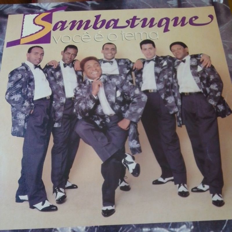lp vinil - samba tuque você é o tema pagode ótimo estado
