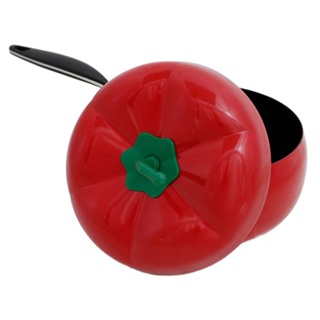 PANELA ESMALTADA ANTIADERENTE 1,2 Litros Modelo Pimenta em Oferta na Shopee