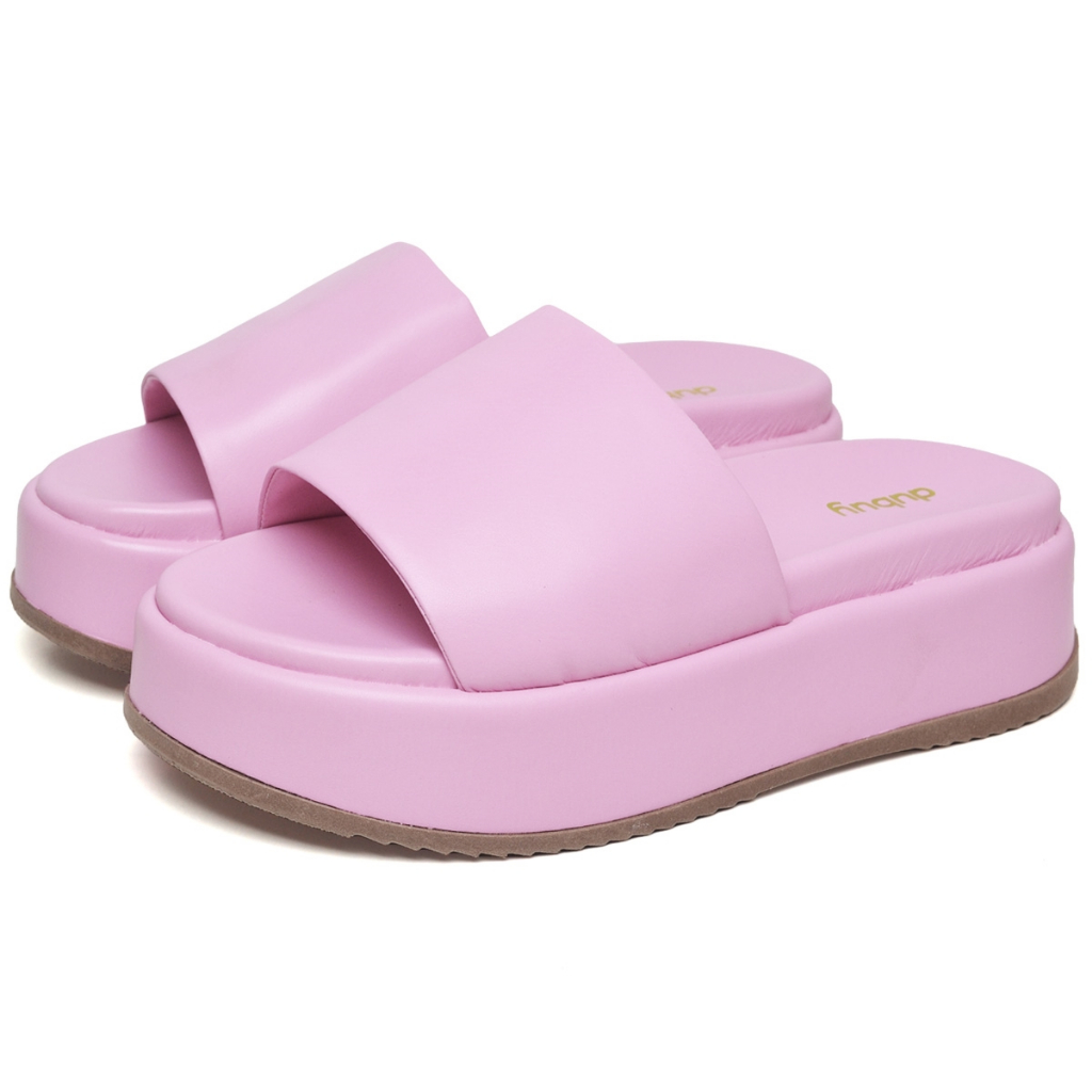 Tamanco Plataforma Feminina Rosa Original Dubuy Babi 2062DB em Oferta na Shopee