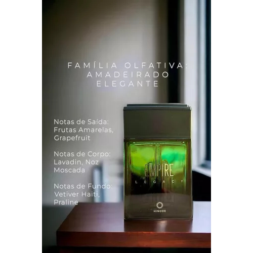 Perfume Masculino Empire Legacy Deo Colônia 100ml Hinode