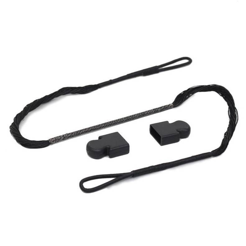 Corda String com 2 Tip / Ponteira para Besta Balestra série Jaguar 175 Libras CR-006/CR-013/CR-018 - Ek - CRS-004CK