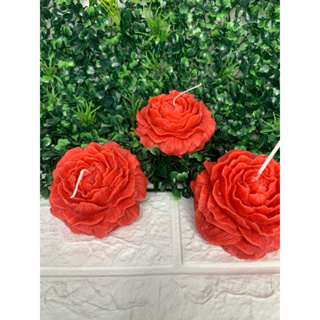 Vela Aromática Flor Peônia 100g – Decorativa – Cera de Soja – Kit com Unidades (01, 03 e 05) em Oferta na Shopee