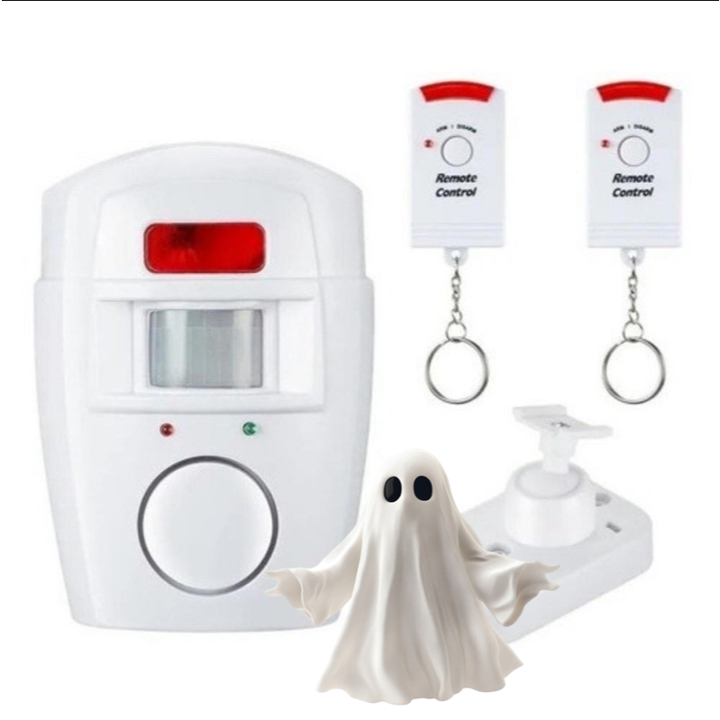 Kit Detector de Presenças Invisíveis – Sensor Paranormal com 2 Controles + Suporte