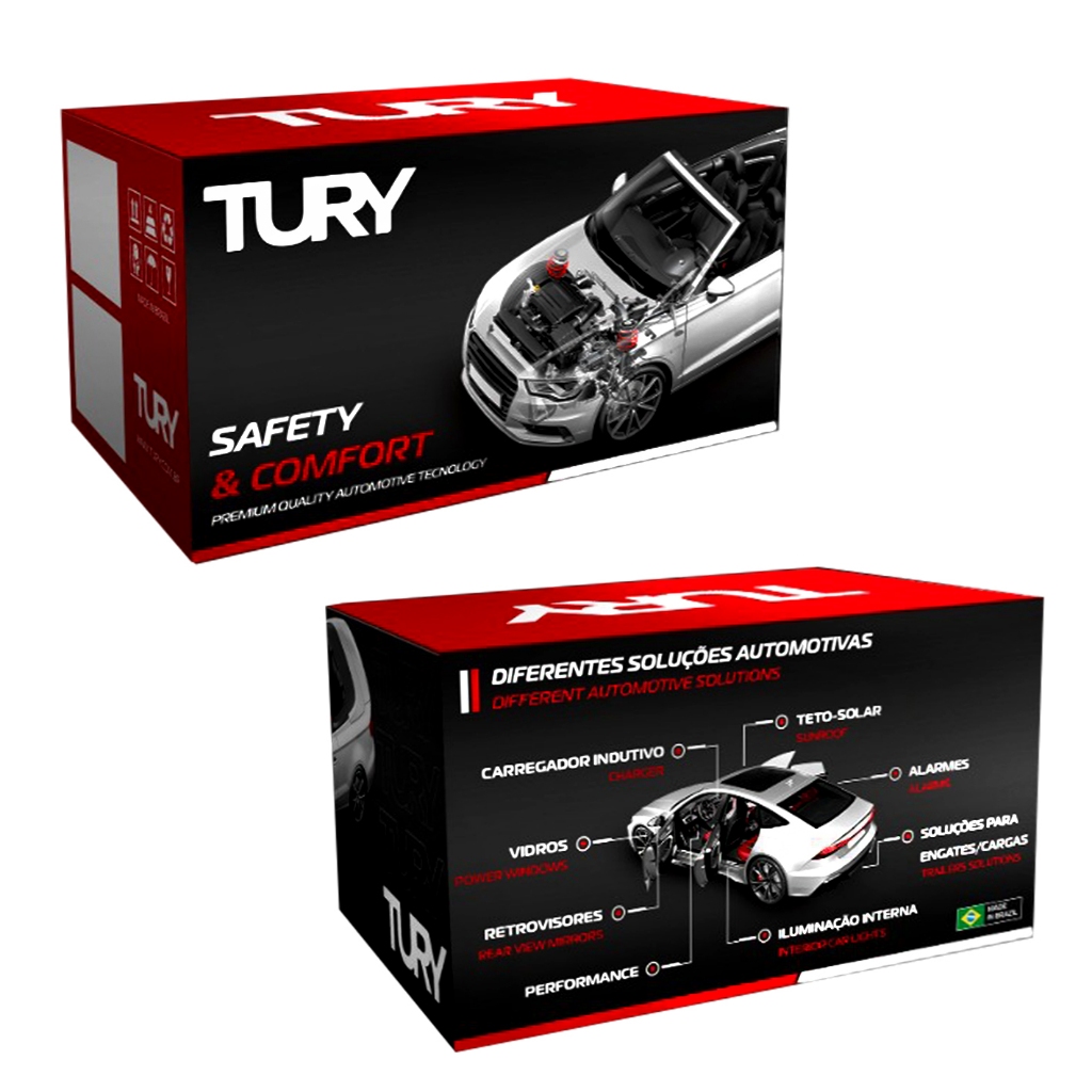 Modulo Subida Vidro Teto Solar Retrovisor Tury Park 6.9.7 Dw