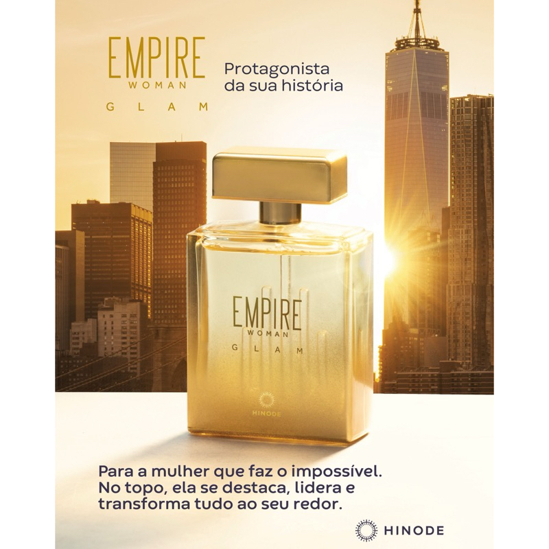 Perfume Feminino Empire Woman Glam Deo Colônia 100ml Hinode