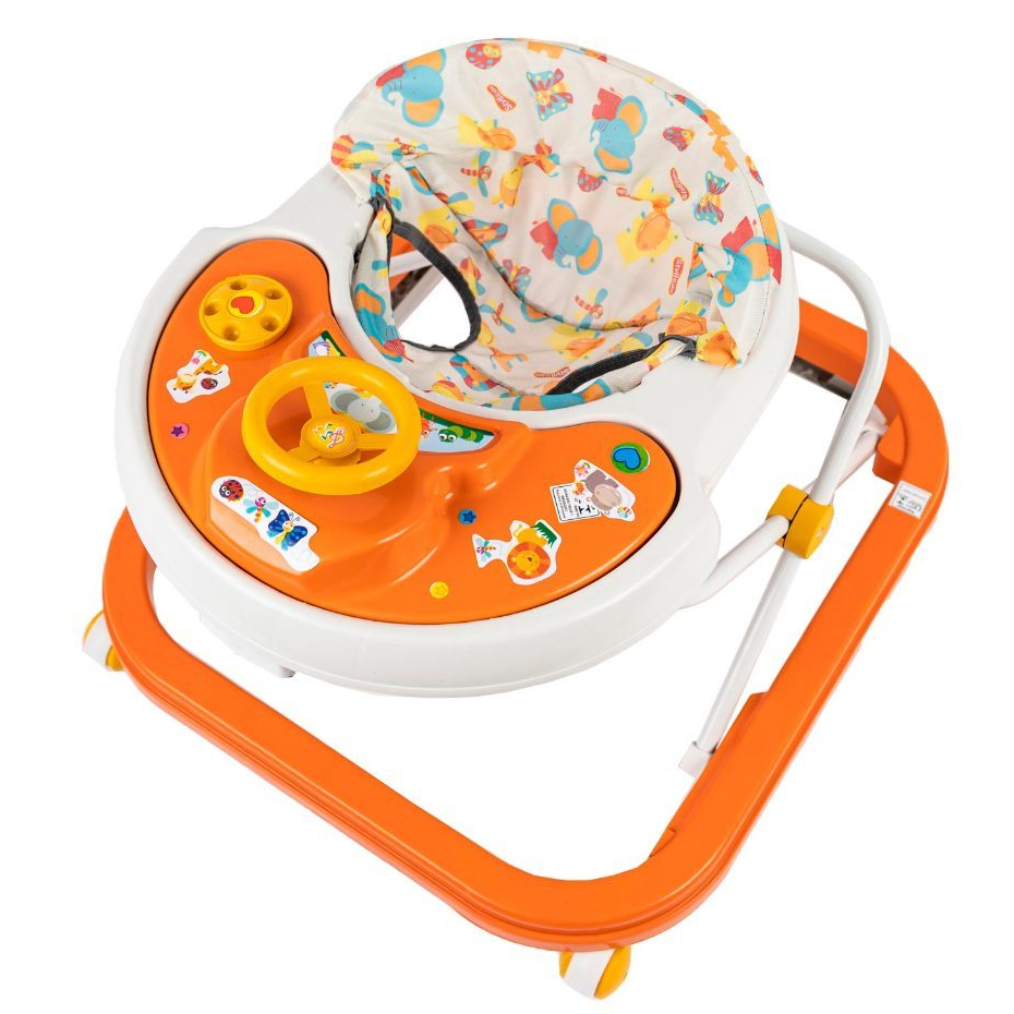 Andador Infantil Anda Já Com Musica Para Bebê e Painel Didático Sonoro Musical e Som Styll Baby