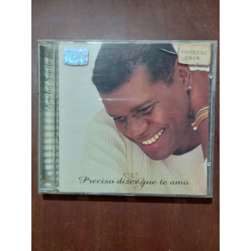 CD Emílio Santiago Preciso Dizer Que Te Amo 1998