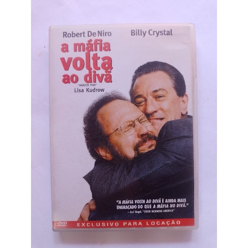 Dvd A Máfia Volta Ao Divã Roberto DeNiro Billy Cristal Original