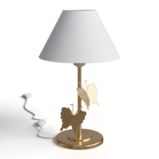 Abajur Delicado Decoração Quarto Infantil Menina Luminária em Ferro em Oferta na Shopee