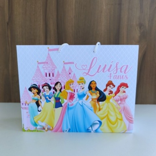 Sacolinha Personalizada Princesas da Disney - Pegue e Monte em Oferta na Shopee