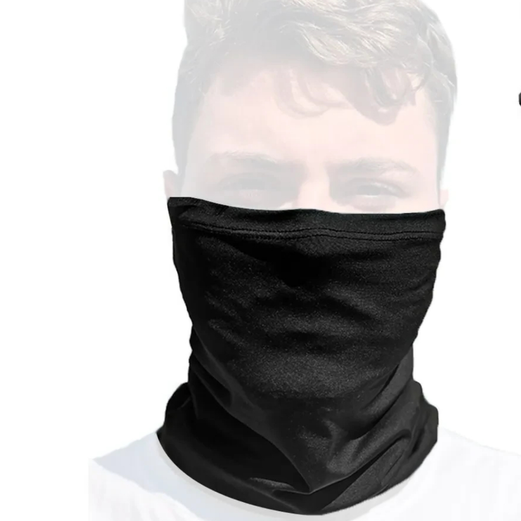 Balaclava  Gola Gorro Touca Bandana Preto Motoqueiros Bike Militar Tatica Frio