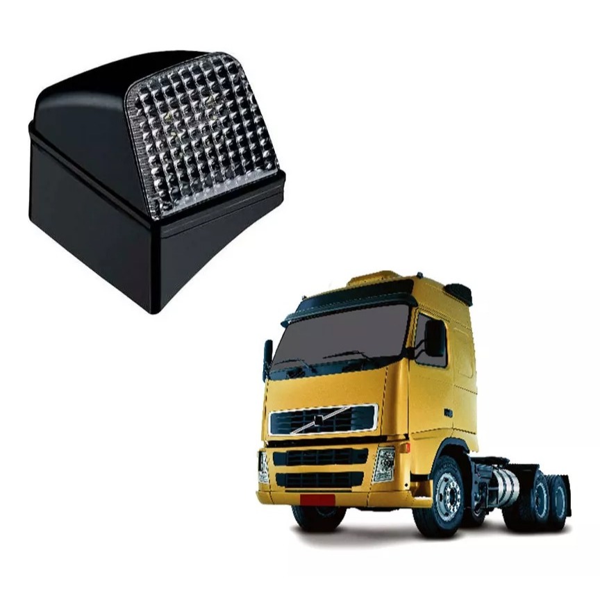 Lanterna Teto Caminhao Volvo Fh Nh Edc Apos 98 Esquerda LS-1222